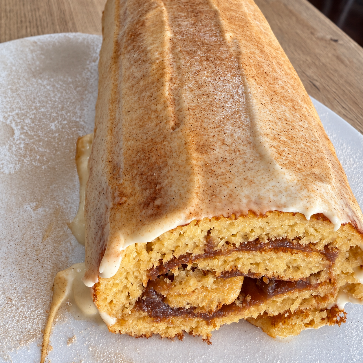 Rollo suizo de Cinnamon roll